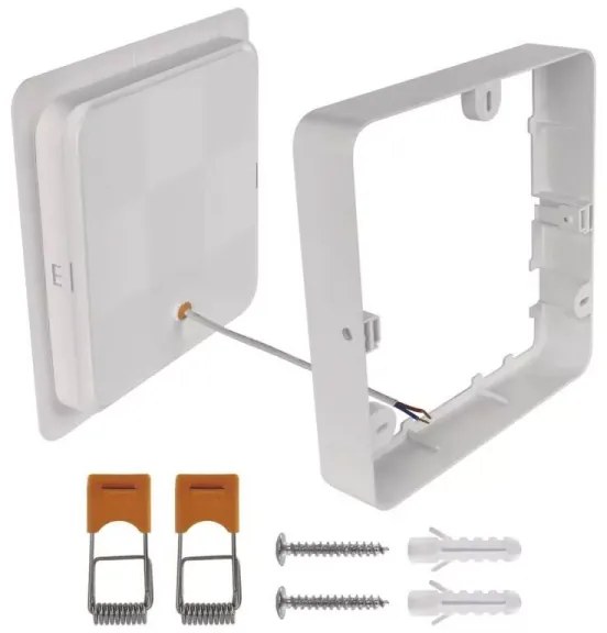 Plafoniera LED LED/24W/230V 22x22 cm bianco