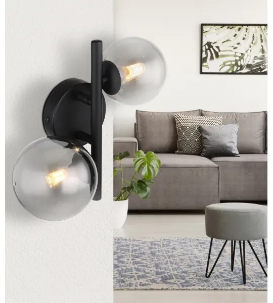 Globo 56133-2W - Lampadario a plafone LED RIHA 2xG9/3W/230V