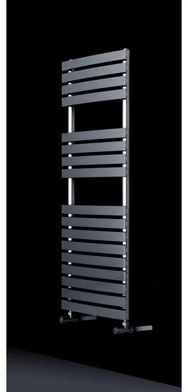 Kamalu - scalda bagno termoarredo 174x50 con tubi piatti modello kam-372