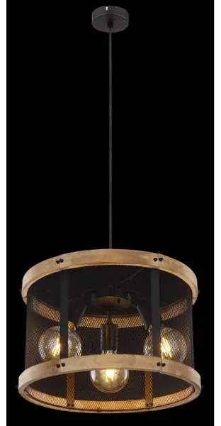 Globo 15661H1 - Lampadario a sospensione con filo JEANIE 3xE27/40W/230V diametro 40 cm