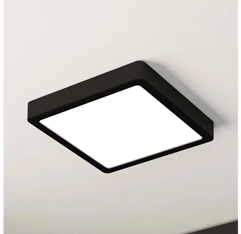 Eglo 900587 - Plafoniera dimmerabile a LED FUEVA LED/17W/230V nero