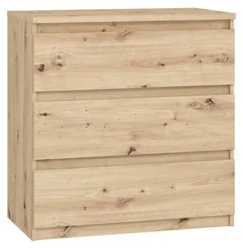 Cassettiera MAO in rovere artisan