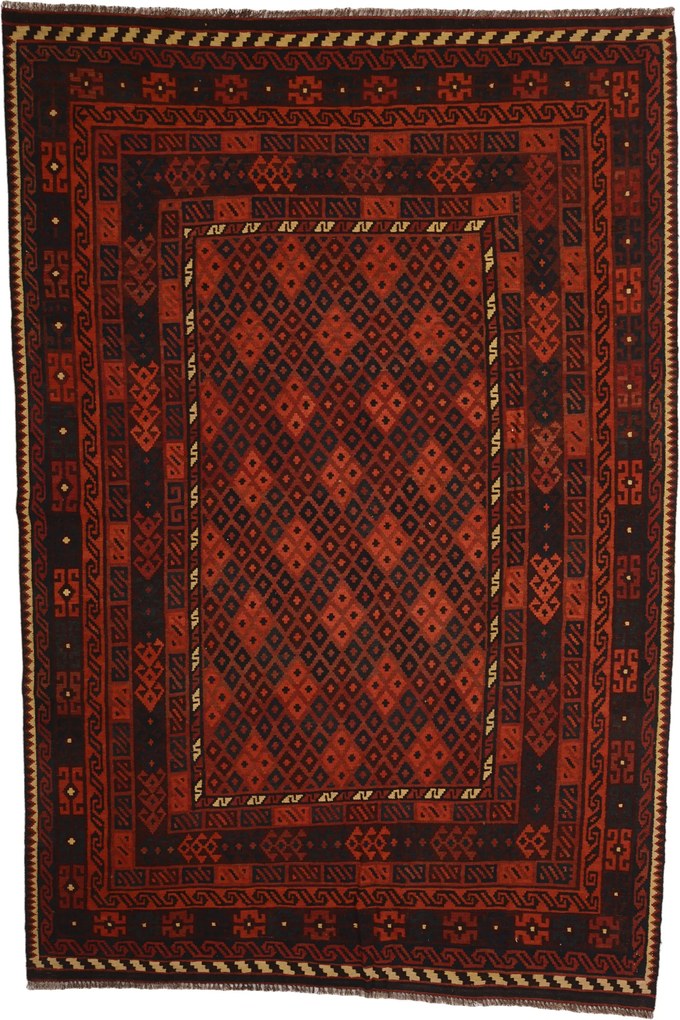Kilim Tappeto 310x210 (Pakistan) Annodato A Mano