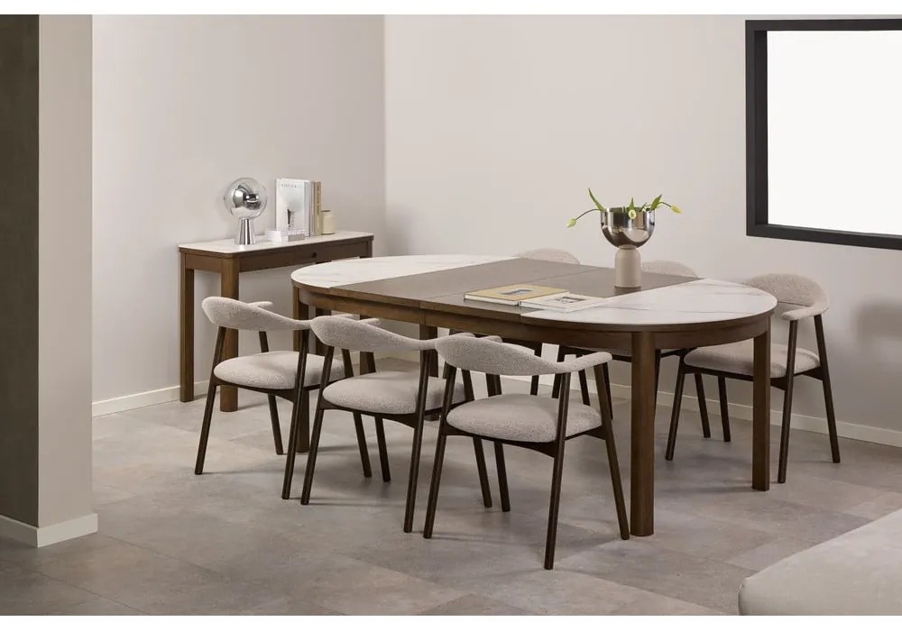 Set di piani d'appoggio aggiuntivi per tavoli da pranzo con effetto rovere 2 pz 50x120 cm Southampton – Actona