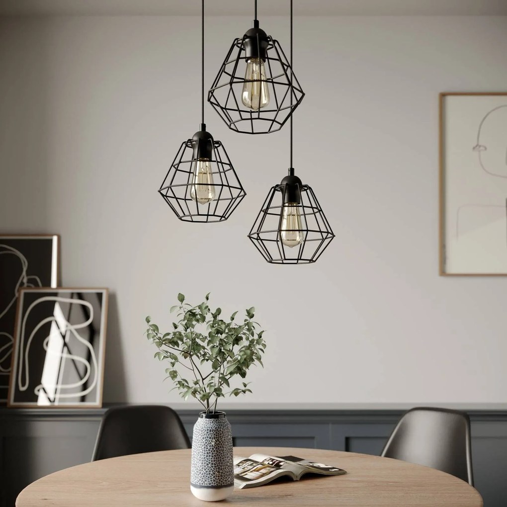 Lampada a sospensione Saphir Envostar, dimmerabile, Nero, Soggiorno / Sala da pranzo, Metallo, Moderno, Lampada a sospensione