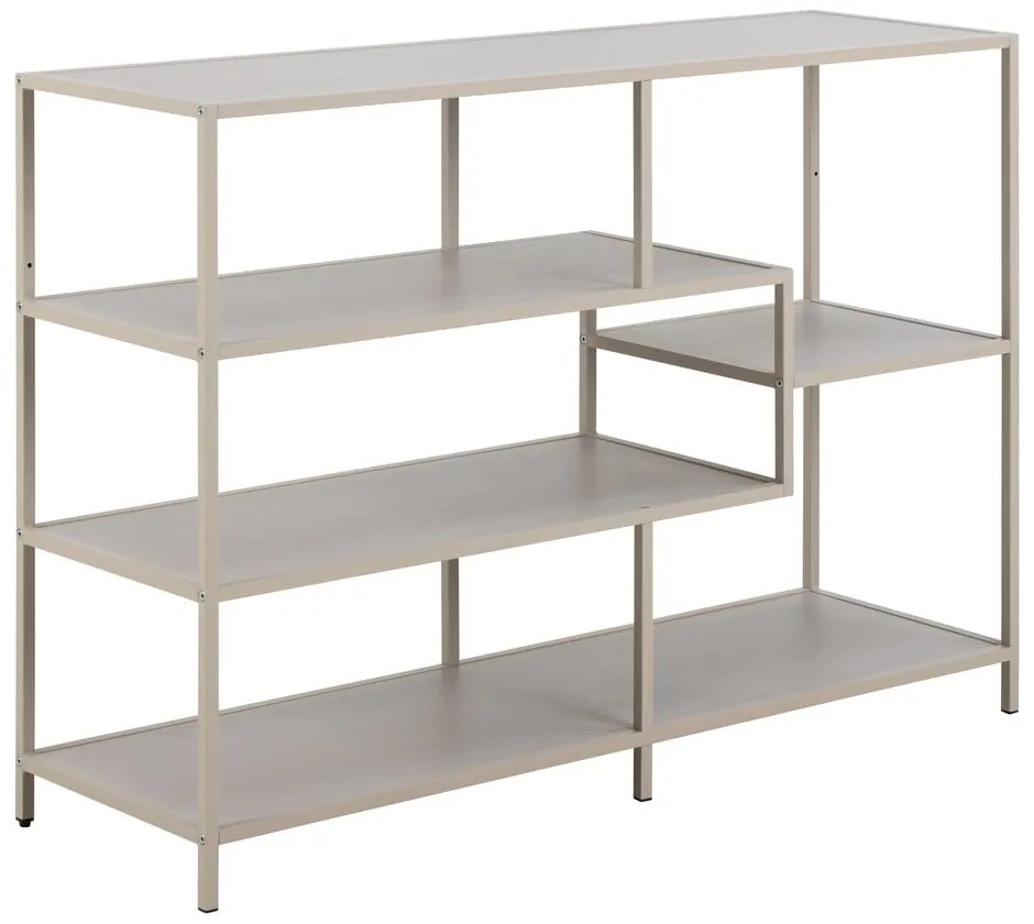Libreria grigia 114x78x35 cm Seaford – Actona