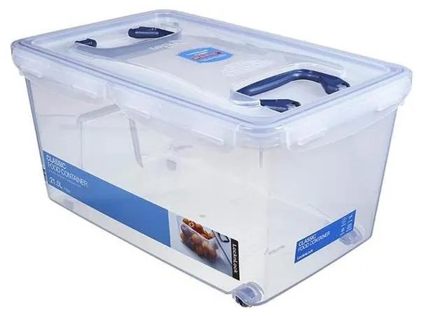 Contenitore per alimenti da 21 l LOCK, blu