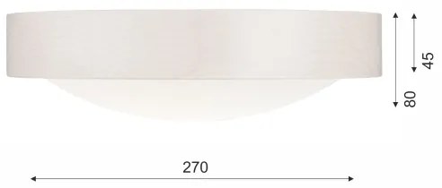 Lampada da soffitto 1xE27/60W/230V