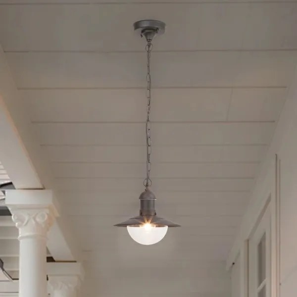 Brilagi - Lampada sospesa per esterni MOLDE 1xE27/60W IP44 nera