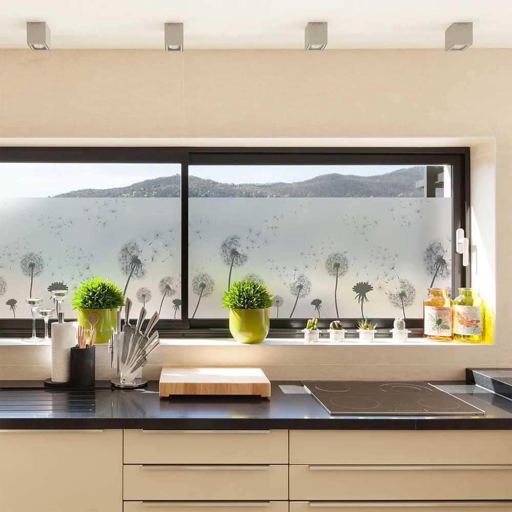 Adesivo per finestre 200x40 cm Dandelions - Ambiance
