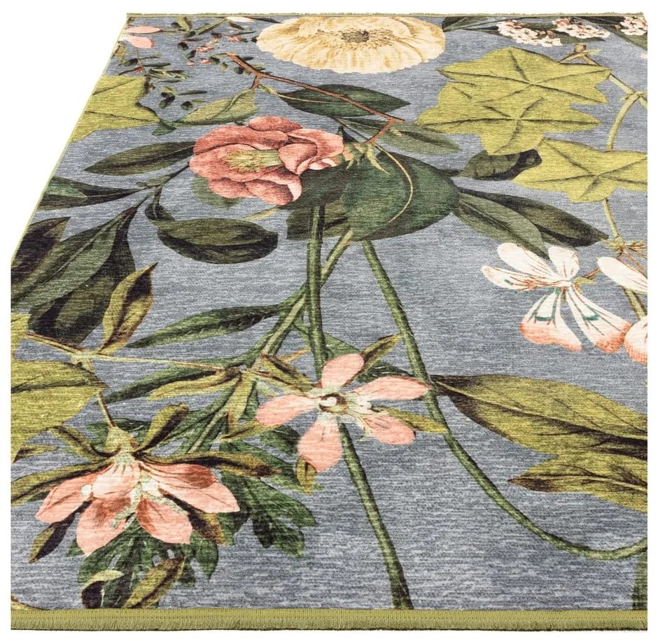 Tappeto azzurro 160x230 cm Passiflora - Asiatic Carpets