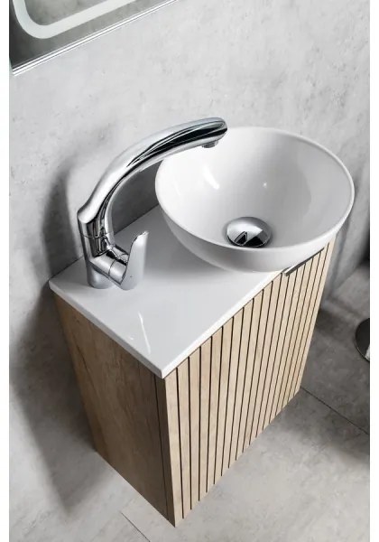 Sapho - Miscelatore per lavabo SOLITER 18 cm cromo lucido