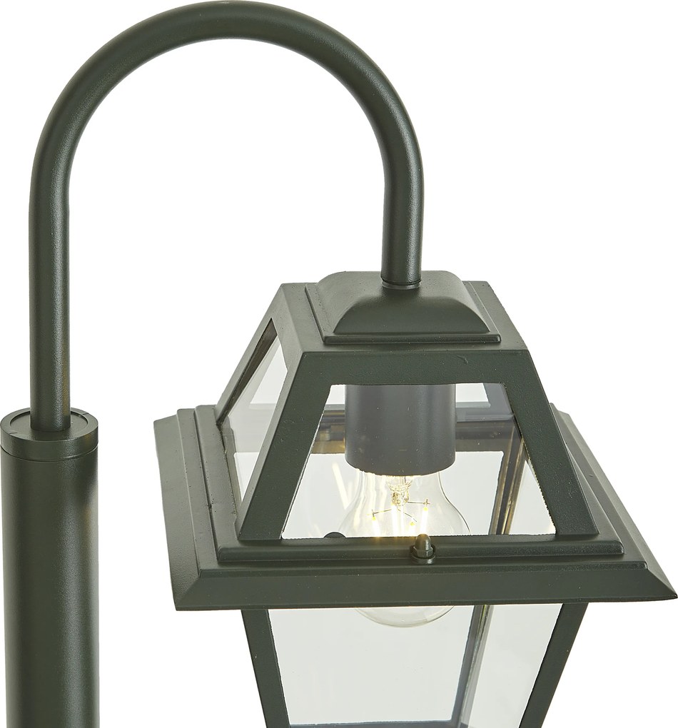Lanterna da esterno classica verde scuro 135 cm IP44 - Berta