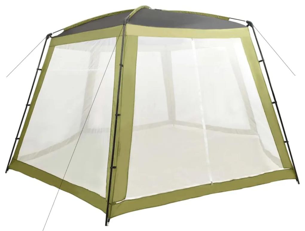 Tenda per Piscina in Tessuto 590x520x250 cm Verde
