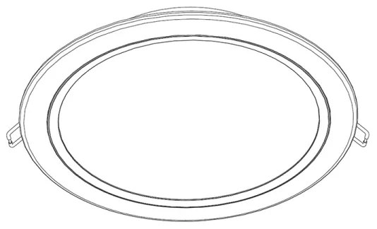 Philips 80088/17/16 - Lampada LED da incasso RASTABAN 1xLED/20W/230V