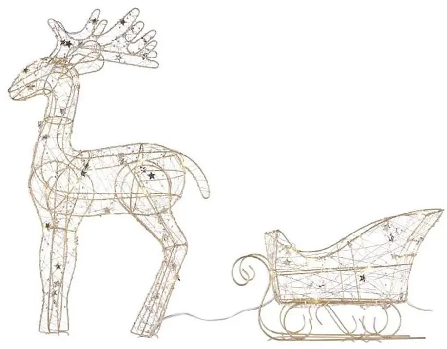 Decorazione natalizia LED LED/3xAA bianco caldo