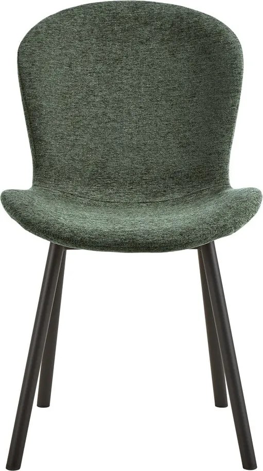 Sedia da pranzo verde scuro Esra – Actona