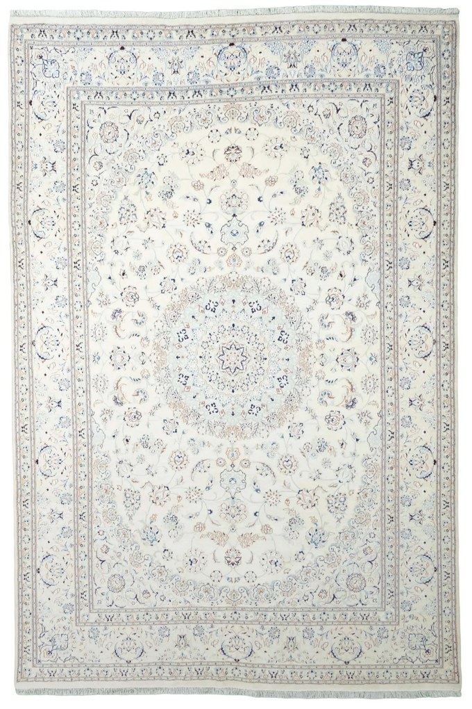 Nain Tappeto 200 x 300 Beige (Iran) Annodato A Mano
