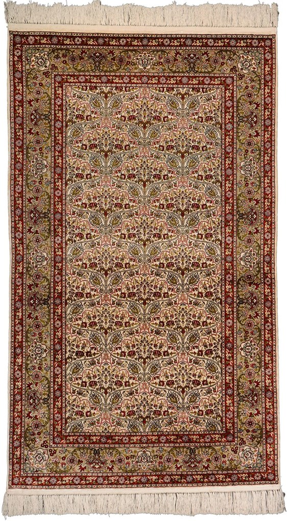 Hereke Tappeto orientale 150 x 90 Beige (Cina) Annodato A Mano