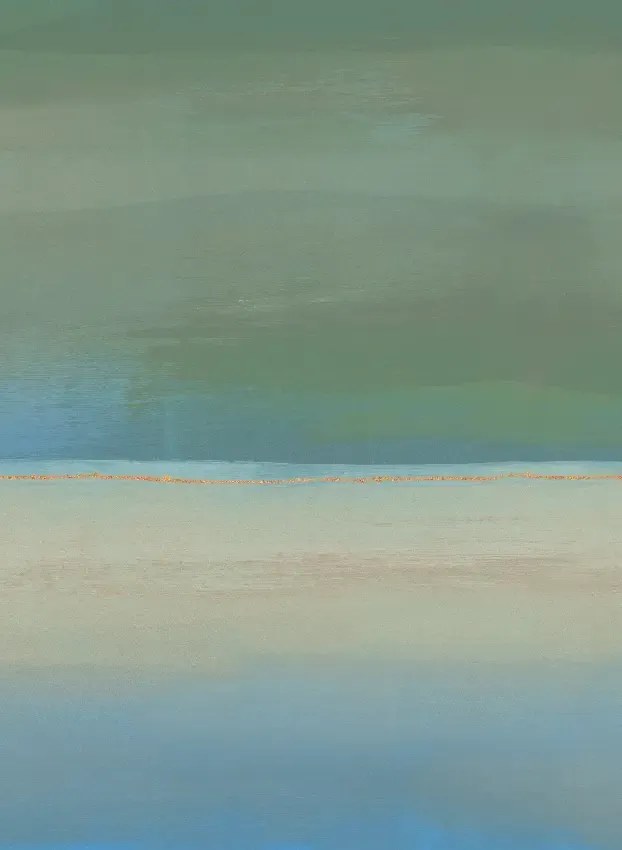 Jannelli & Volpi Wandbild Alegranza - Green Blue Panel 5
