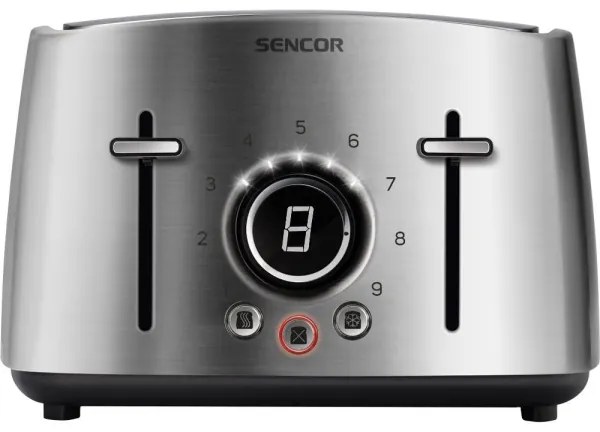 Sencor - Tostapane a 4 fette 1600W/230V finitura cromata opaca