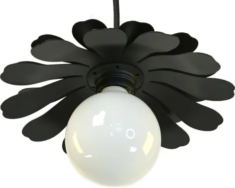 Bohemia-Design - Lampadario a sospensione con cavo 1xE27/60W/230V nero