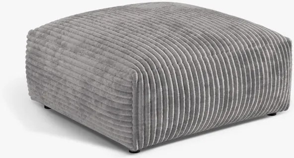 Pouf Martina in velluto a coste Tilia - L106 cm
