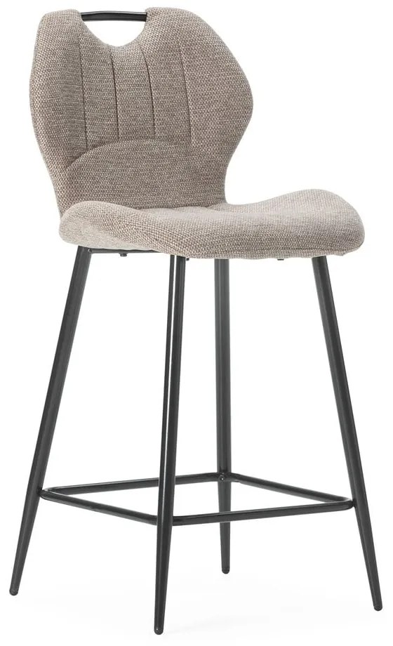 Set di 2 sgabelli da bar marrone chiaro (altezza seduta 65 cm) Muli - Marckeric