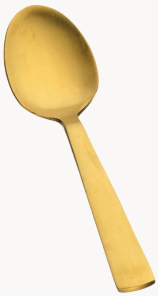 Set di 6 cucchiai in acciaio inossidabile spazzolato Nude