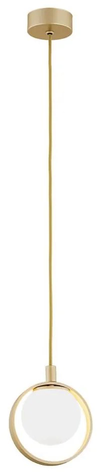 Argon 8257 - Lampadario a cavo SATURNIA 1xG9/6W/230V dorato