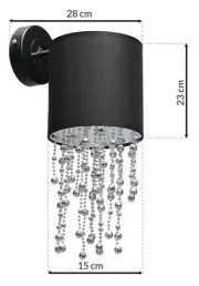 Applique ALMERIA 1xE27/60W/230V