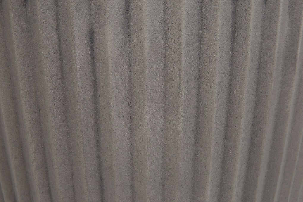 Taupe vaso di fiori 36 cm POKA Beliani
