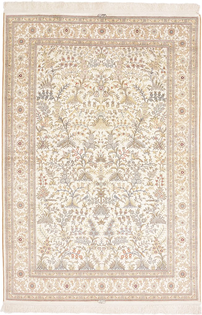 Hereke Tappeto orientale 130x190 (Cina) Annodato A Mano