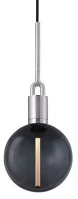 Forked Globe Lampada a Sospensione Dim. Medium Smoked/Steel - Buster+Punch