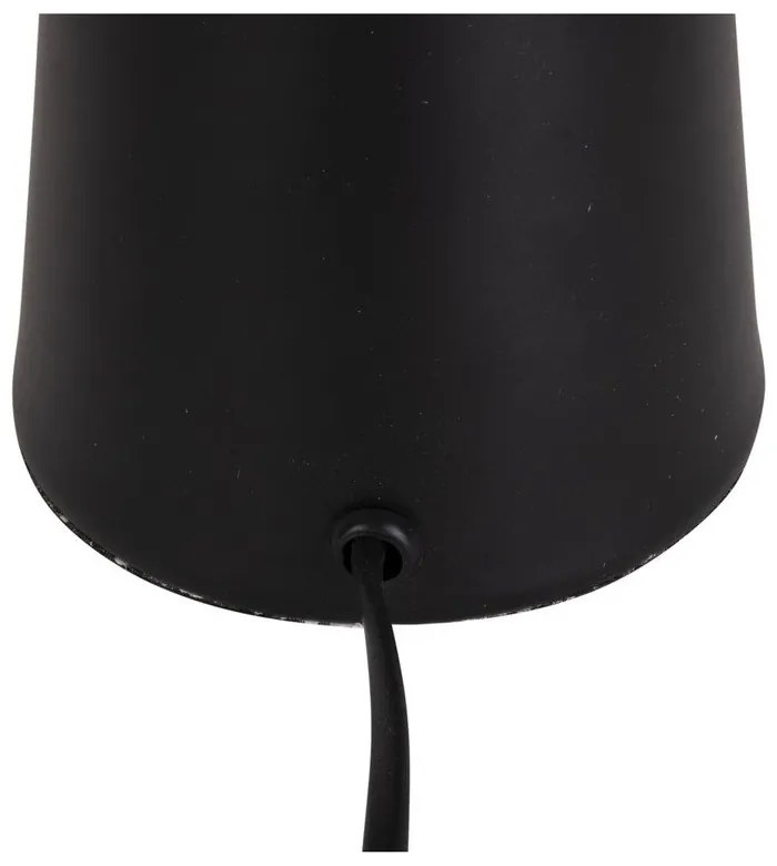 Lampada da tavolo nera, altezza 51 cm Sublime - Leitmotiv