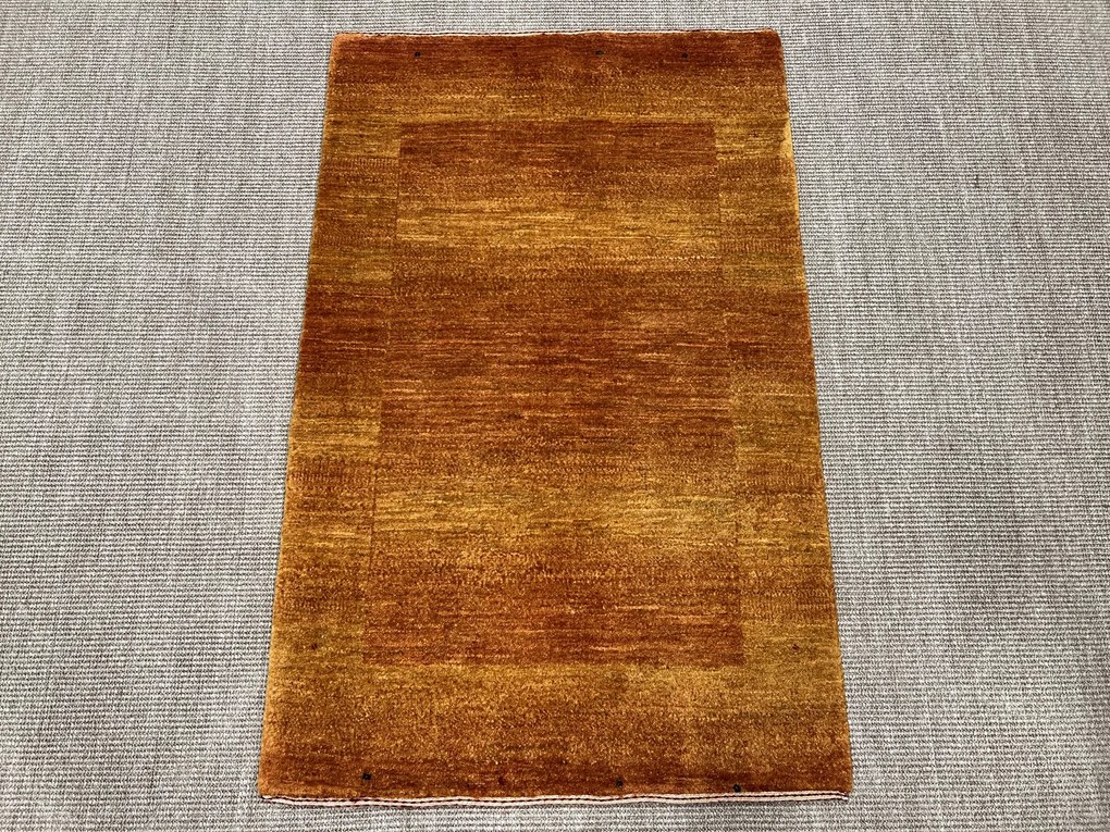Loribaft Tappeto 80 x 120 Giallo (Iran) Annodato A Mano