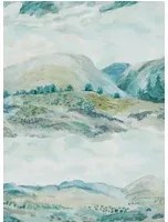 Landschaftstapete Elysian von Sanderson - Whitstable Blue