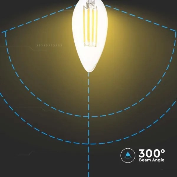 Lampadina LED FILAMENT E14/5,5W/230V 4000K
