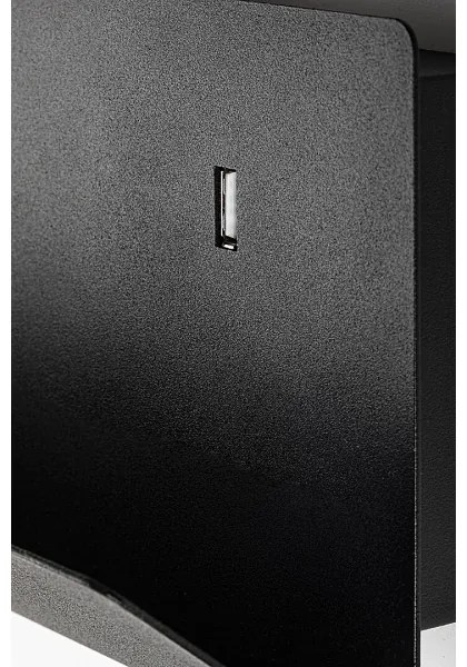 Rabalux 71089 - Applique con mensola TACITO 1xGU10/25W/230V nero