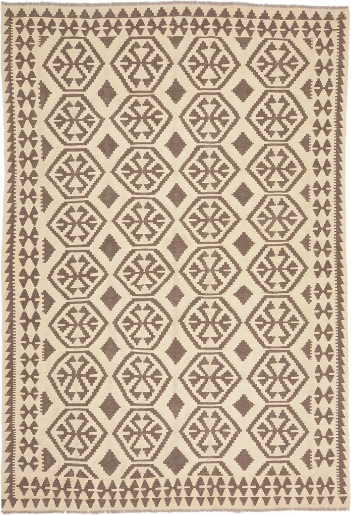 Kilim Tappeto 290x200 (Afghanistan) Annodato A Mano