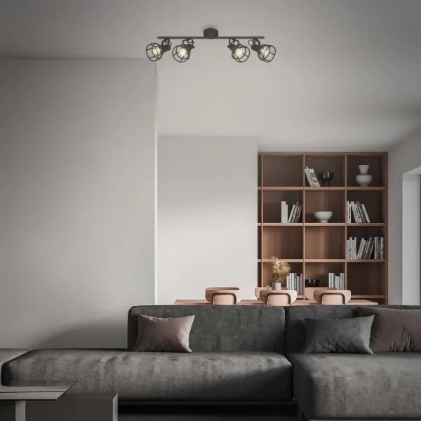 Briloner 2669-045 - Faretto RETRO 4xE14/25W/230V