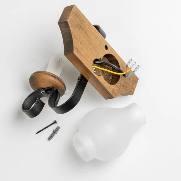 Brilagi - Applique QUEEN 1xE14/40W/230V faggio