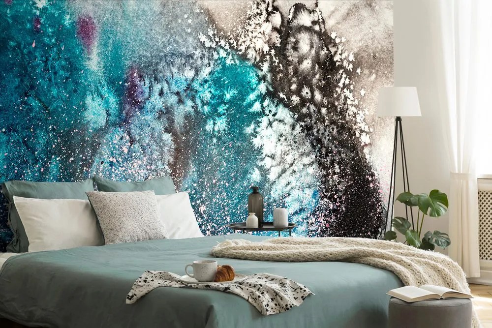 Carta da parati – Astrazione di colori ad acquerello