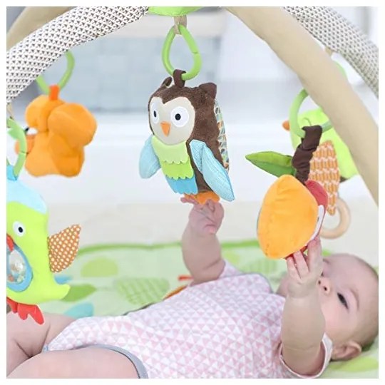 Skip Hop - Coperta per bambini per giocare TREETOP FRIENDS