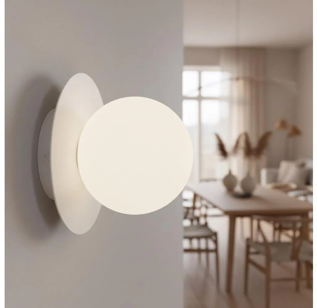 Applique AMERICANA 1xG9/8W/230V bianca