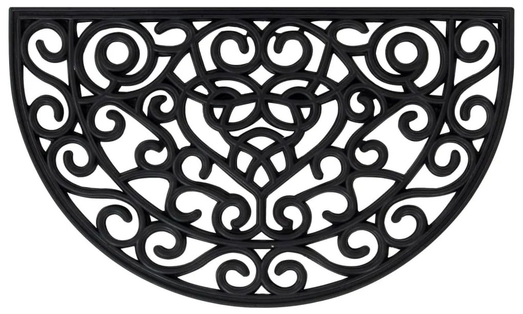 Zerbino Mezzo Rotondo 45x75 Cm İn Gomma /