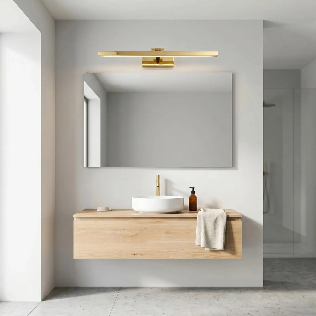 Applique da bagno LED APP1862-1W 80 cm GOLD