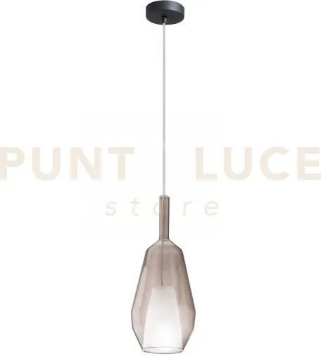 Vetro pirex marrone con cavo e connettore 16x38cm base d attacco ac...