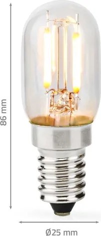Nedis LBCHE14T25 - LED Lampadina per cappa aspirante T25 E14/2W/230V 2700K