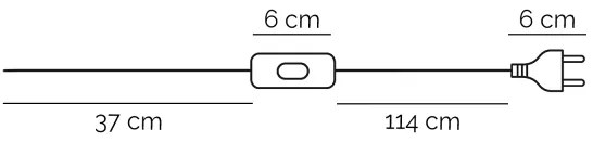 ONLI - Lampada per bambini TITTA 1xE14/6W/230V 20 cm bianca